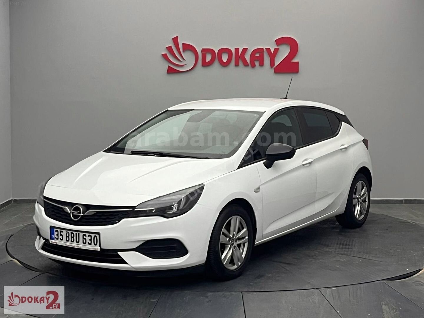 Galeriden Opel Astra 1.5 D Edition 2021 Model İzmir 105.931 km Beyaz 3