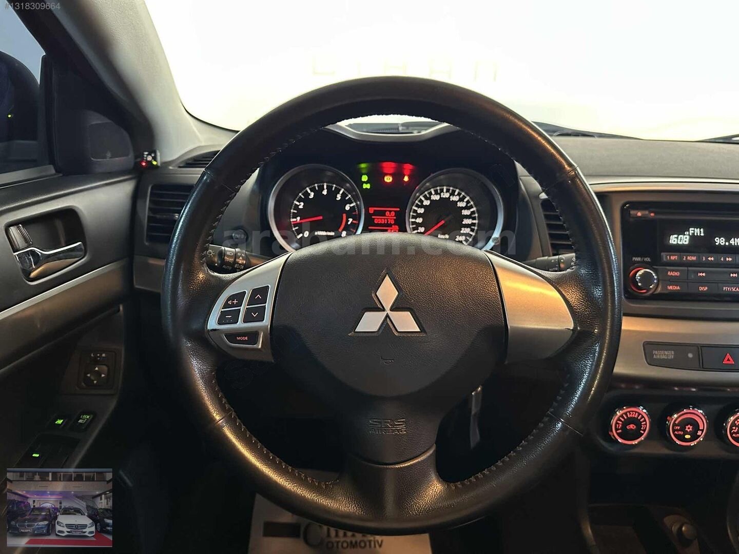 Galeriden Mitsubishi Lancer 1.6 Invite 2013 Model Ankara 93.176 km Gri 3
