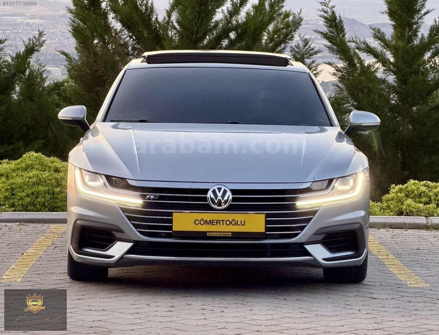 Galeriden Volkswagen Arteon 2.0 TDI R Line 2018 Model Denizli 230.000 km Gri 1