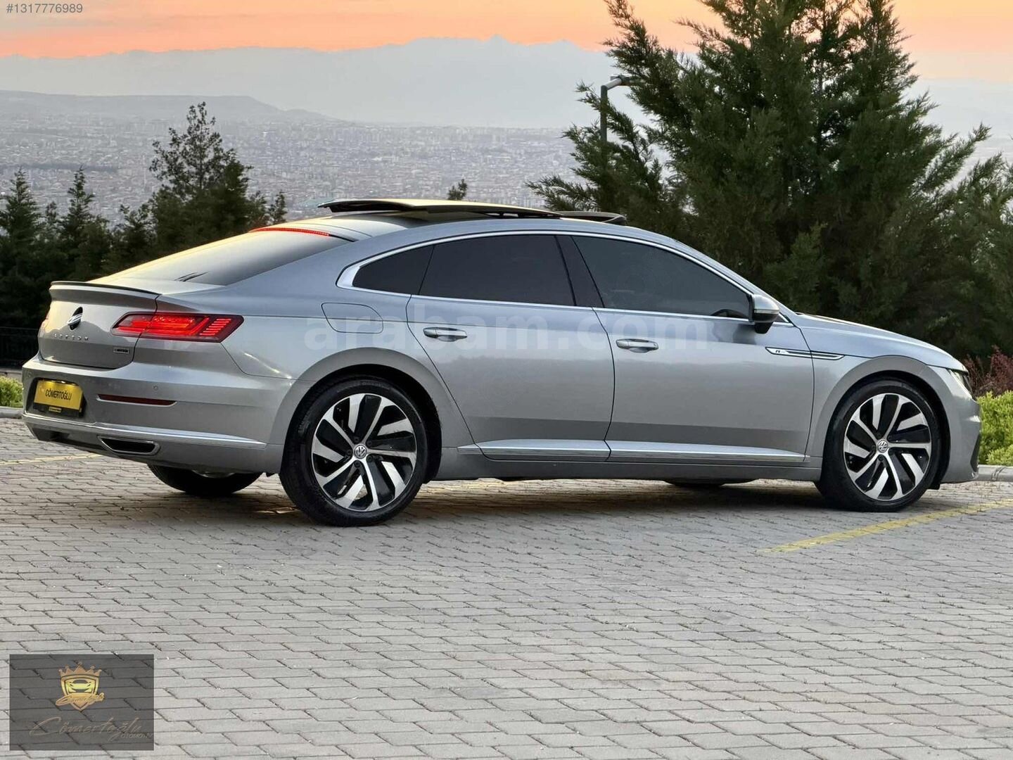 Galeriden Volkswagen Arteon 2.0 TDI R Line 2018 Model Denizli 230.000 km Gri 4