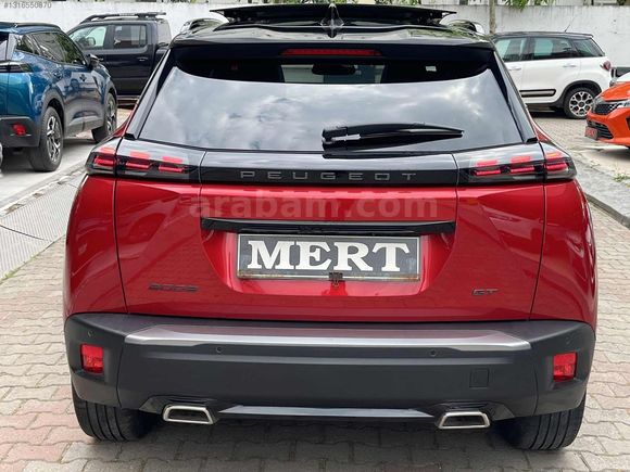 HATASIZ KIRMIZI 2025 model PEUGEOT 2008 GT