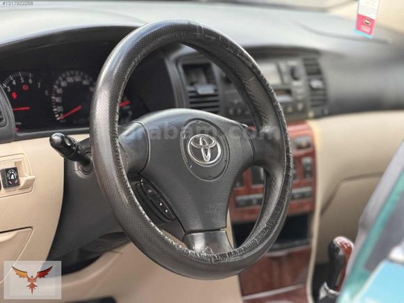 2004 MODEL COROLLA İÇİ BEJ AHŞAP DEĞİŞENSİZ KAPUT TAVAN BOYASIZ