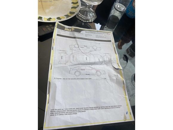 araç 1 değişenli