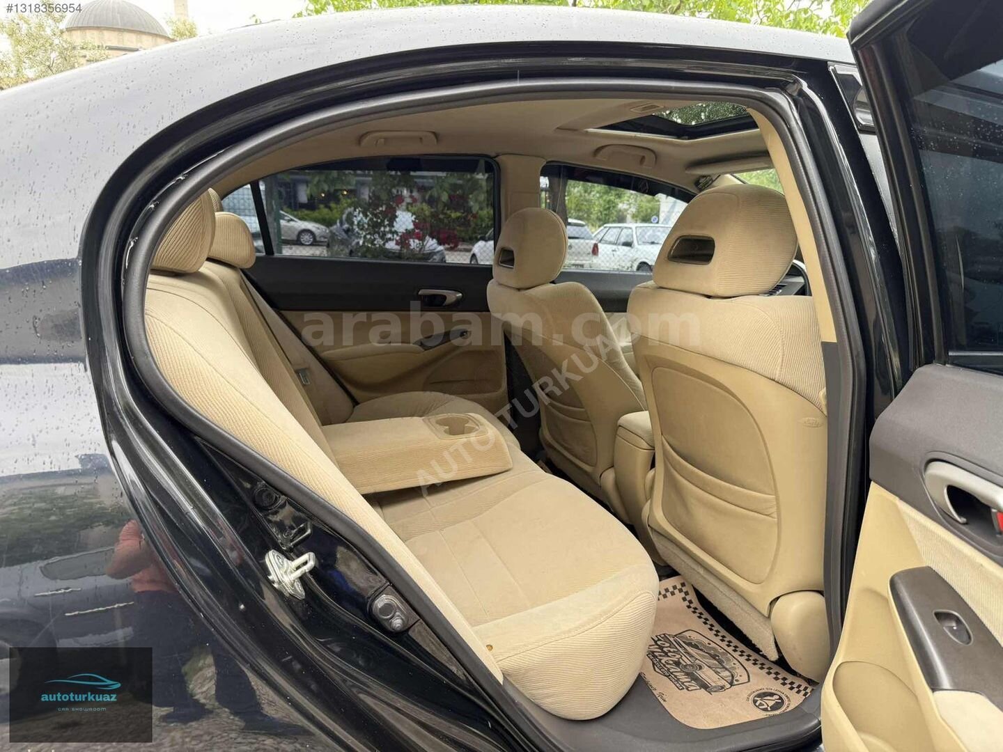 Galeriden Honda Civic 1.6i VTEC Elegance 2008 Model Denizli 260.000 km Siyah 7