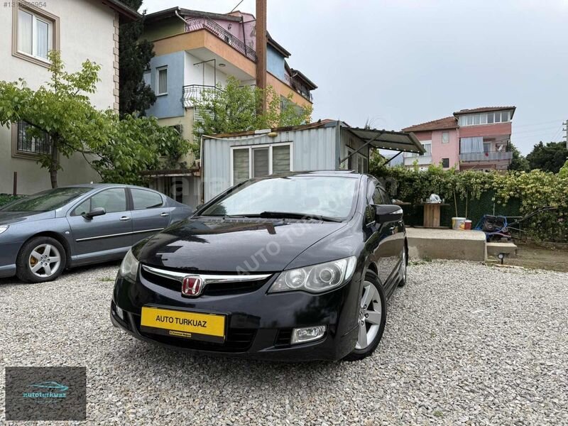 Galeriden Honda Civic 1.6i VTEC Elegance 2008 Model Denizli 260.000 km Siyah