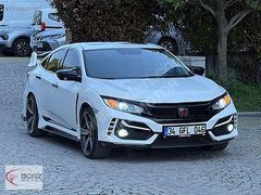 BORZ MOTOR %0,99KREDİ 2017 HONDA CİVİC 1.6vTEC+CARPLAY+OTO+SUNRF