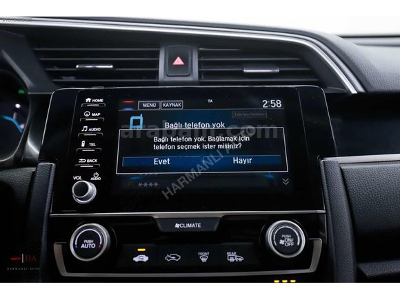 HARMANLI'DAN 2021 HONDA CIVIC SUNROOF+ISITMA