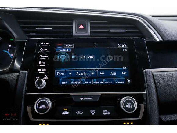 HARMANLI'DAN 2021 HONDA CIVIC SUNROOF+ISITMA