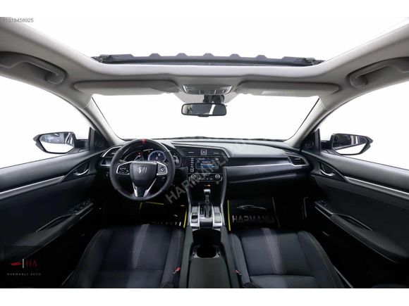 HARMANLI'DAN 2021 HONDA CIVIC SUNROOF+ISITMA