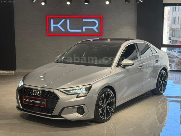 KLR OTOMOTİV 2022 MODEL AUDİ A3 CAM TAVAN SEDAN 35 TFSİ ADVANCED