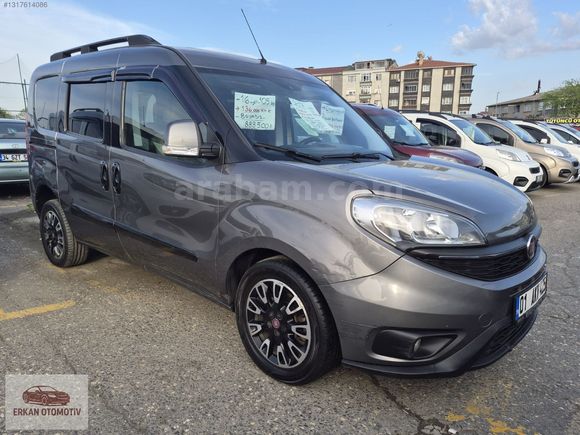 2017 DOBLO - PREMİO- OTOMOBİL- BOYASIZ -1.6,105 BG - 136 BİN KM