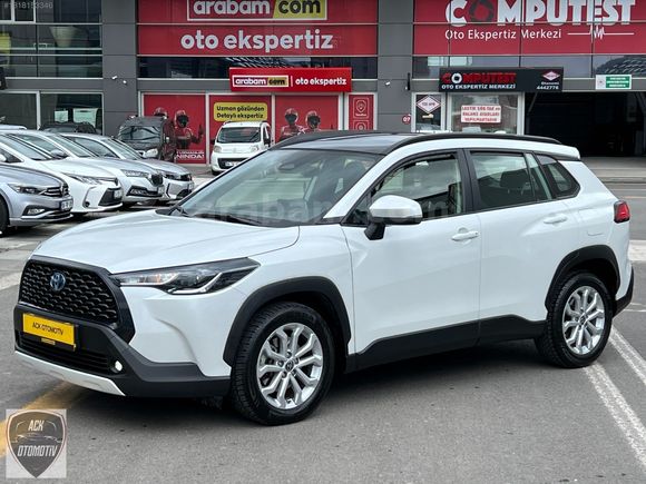 2023 TOYOTA COROLLA CROSS 1.8 HYBRİD FLAME X PACK CAM TVN BOYASZ