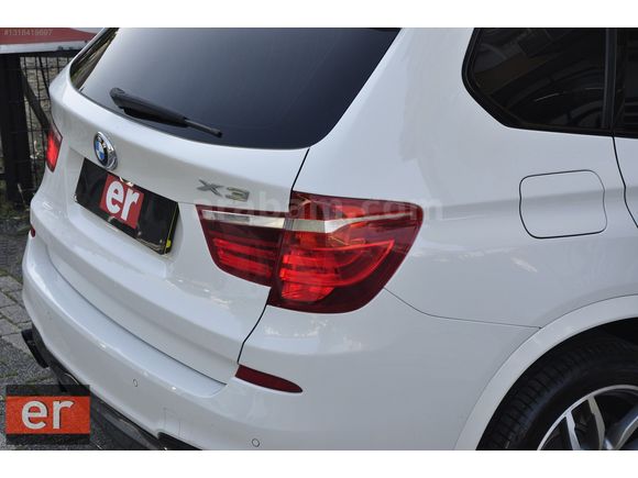 ER OTO 2015 X3 2.0İ sDRİVE MSPORT 170HP BOYASIZ BAYİ 122.478KM