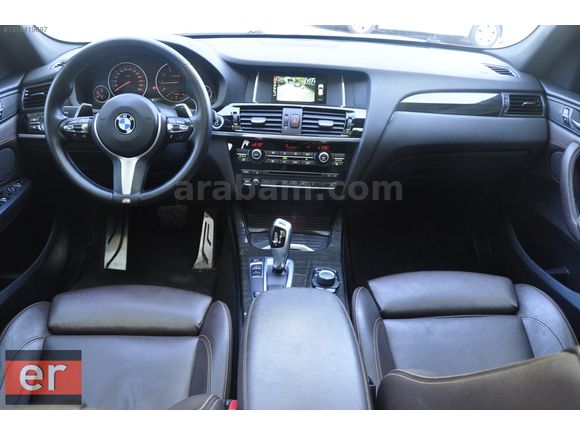 ER OTO 2015 X3 2.0İ sDRİVE MSPORT 170HP BOYASIZ BAYİ 122.478KM