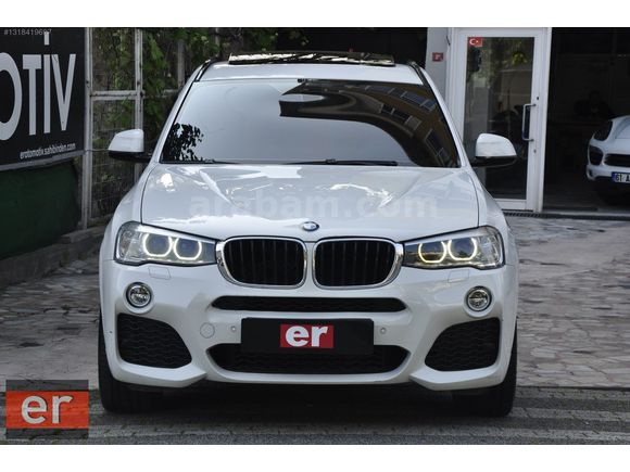 ER OTO 2015 X3 2.0İ sDRİVE MSPORT 170HP BOYASIZ BAYİ 122.478KM