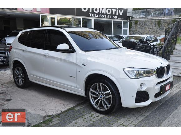 ER OTO 2015 X3 2.0İ sDRİVE MSPORT 170HP BOYASIZ BAYİ 122.478KM