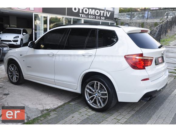 ER OTO 2015 X3 2.0İ sDRİVE MSPORT 170HP BOYASIZ BAYİ 122.478KM