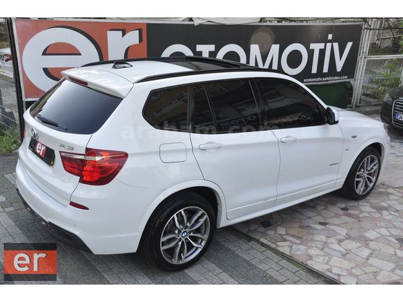 ER OTO 2015 X3 2.0İ sDRİVE MSPORT 170HP BOYASIZ BAYİ 122.478KM
