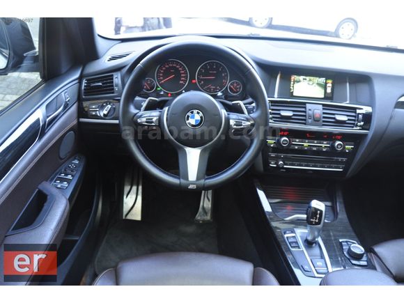 ER OTO 2015 X3 2.0İ sDRİVE MSPORT 170HP BOYASIZ BAYİ 122.478KM