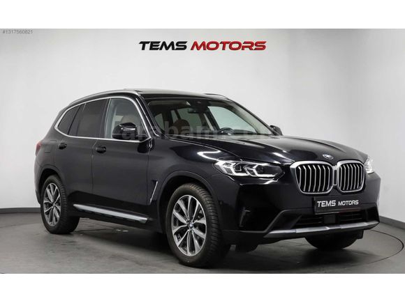 2023 MODEL BMW X3+HARMAN+İÇİ TABA+CAM TAVAN+KÖR NOKTA+E.BGJ+BLAC