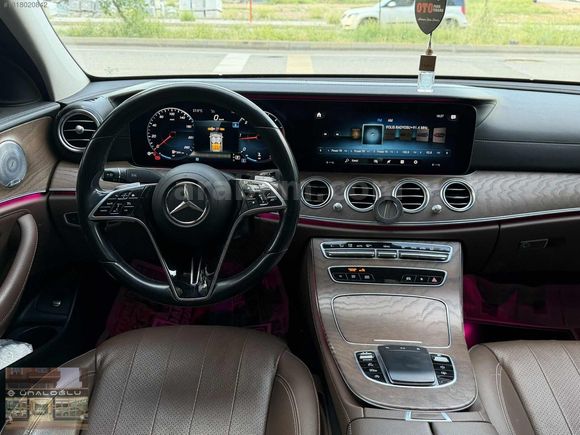ÜNALOĞLUNDAN 2020 YENİ KASA E200d EXCLUSİVE 198BİNDE TABA COMAND