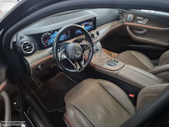 HATASIZ YENİ KASA MERCEDES E200D COMMAND+BURMESTER+E.BAGAJ