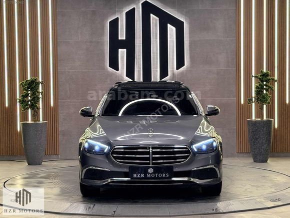 HZR MOTORS 2023 HATASIZ MERCEDES E 200d EXCLUSİVE BURMESTER 360