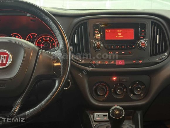 TEMİZ'DEN 2017 FİAT DOBLO 1.3 MULTIJET EASY HATASIZ