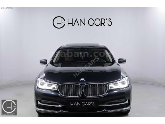 HAN CAR'S 2017 BMW 725d LONG A.AKS/4.ISITMA-SOĞUTMA/MASAJ BAYİİ!