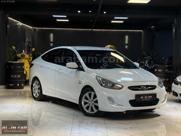 AL-İN CAR' dan 2013 MODEL DİZEL OTOMATİK HYUNDAİ ACCENT BLUE