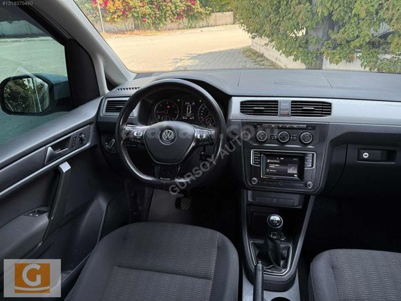2016 Boyasız "98"Bin Km Vw Caddy 2.0 TDI Comfortline GÜRSOY'dan