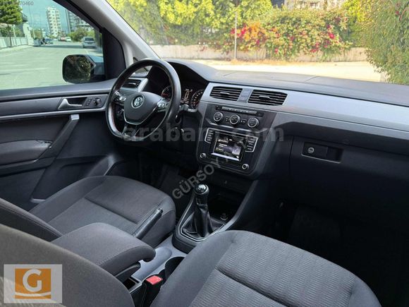 2016 Boyasız "98"Bin Km Vw Caddy 2.0 TDI Comfortline GÜRSOY'dan