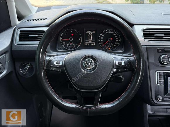 2016 Boyasız "98"Bin Km Vw Caddy 2.0 TDI Comfortline GÜRSOY'dan