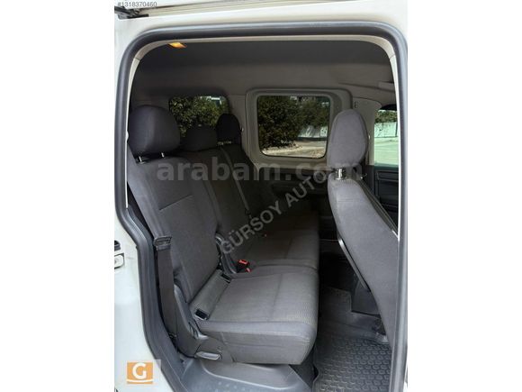 2016 Boyasız "98"Bin Km Vw Caddy 2.0 TDI Comfortline GÜRSOY'dan