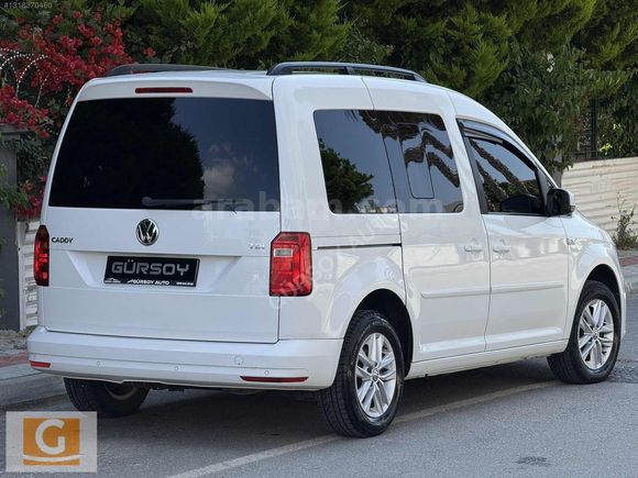 2016 Boyasız "98"Bin Km Vw Caddy 2.0 TDI Comfortline GÜRSOY'dan