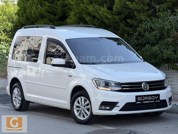 2016 Boyasız "98"Bin Km Vw Caddy 2.0 TDI Comfortline GÜRSOY'dan