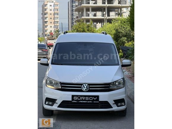 2016 Boyasız "98"Bin Km Vw Caddy 2.0 TDI Comfortline GÜRSOY'dan