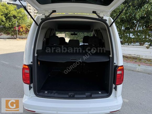 2016 Boyasız "98"Bin Km Vw Caddy 2.0 TDI Comfortline GÜRSOY'dan
