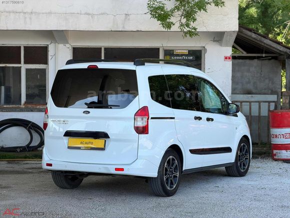 AC'den FORD COURİER 1.5 TİTANİUM PLUS HATASIZ BOYASIZ TRAMERSİZ