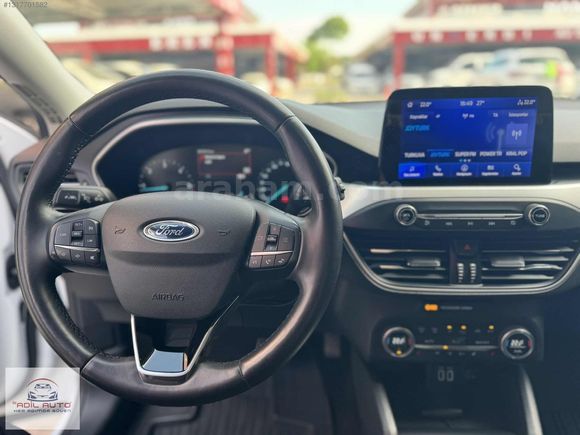 2021 FOCUS 1.5 ECOBLUE TİTANİUM HATASIZ BOYASIZ 99.### KM