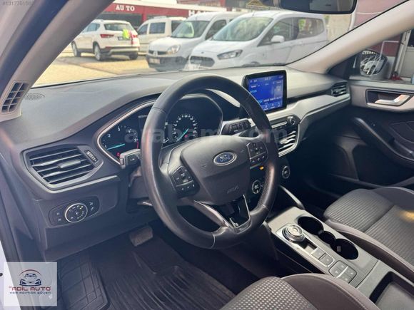 2021 FOCUS 1.5 ECOBLUE TİTANİUM HATASIZ BOYASIZ 99.### KM