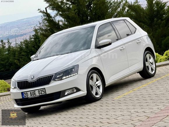 *** TR DE NADİR BULUNAN 2016 MODEL SKODA FABİA CAM TAVAN ***