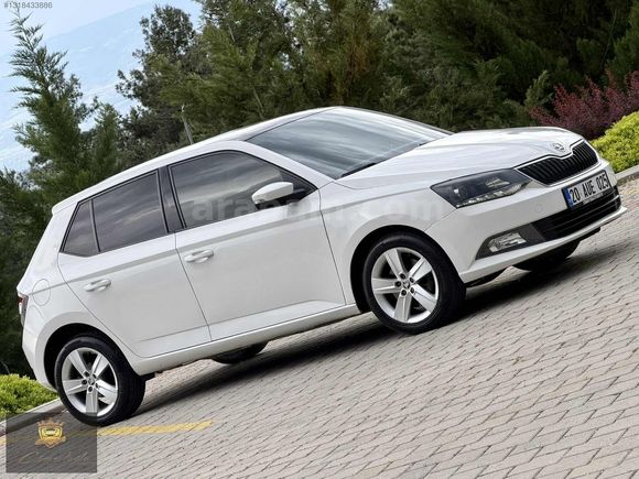 *** TR DE NADİR BULUNAN 2016 MODEL SKODA FABİA CAM TAVAN ***