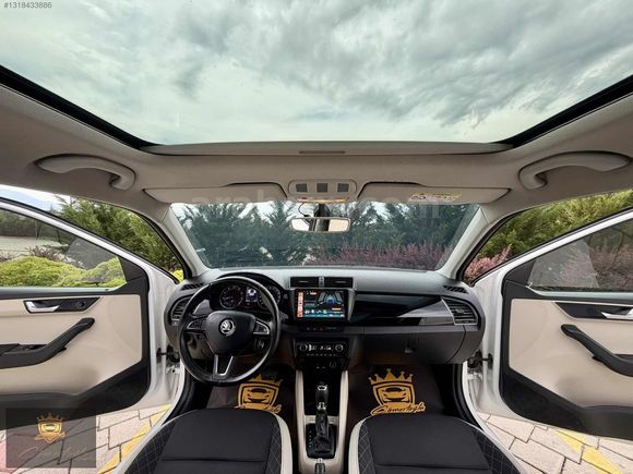 *** TR DE NADİR BULUNAN 2016 MODEL SKODA FABİA CAM TAVAN ***