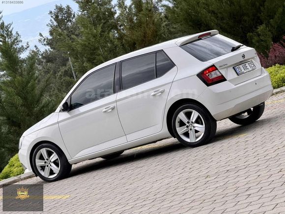 *** TR DE NADİR BULUNAN 2016 MODEL SKODA FABİA CAM TAVAN ***