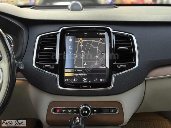 'FTH' 2016 XC90 2.0D5 INCRİPT BOWERS/AİRMTİC/ISITM/SĞTMA/HATASIZ