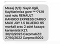 Sahibinden Renault Kangoo Express 1.5 dCi Maxi Joy 2020 Model İstanbul