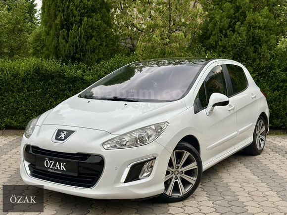 ÖZAK-DEĞİŞENSİZ 2012 PEUGEOT 308 CAM TAVAN OTOMATİK 166.000'KM