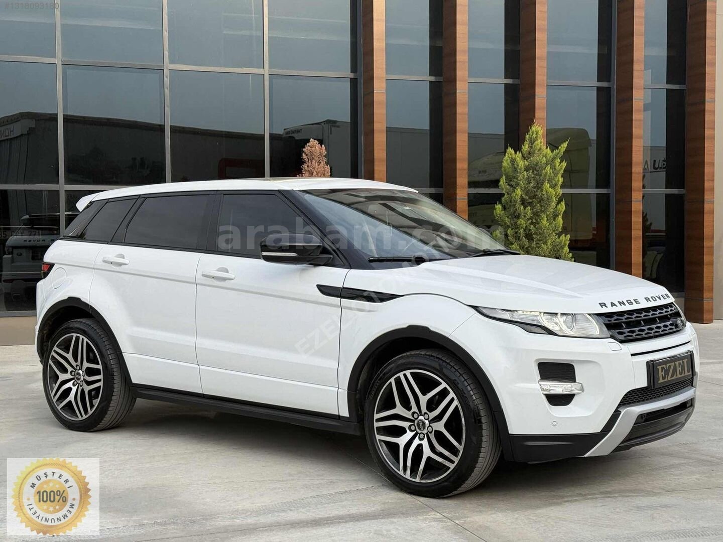 Galeriden Land Rover Range Evoque 2.0 Si4 Dynamic 2012 Model Mersin 165.000 km Beyaz 2