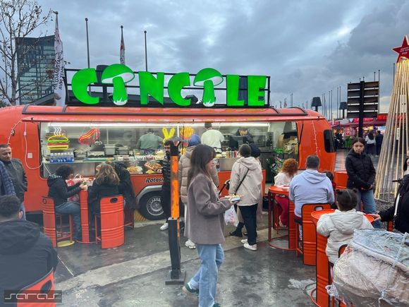 "SARAS ' dan" CİNCİLE MOBİL MUTFAK KARAVANI
